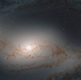 M109 - Spirální galaxie s příčkou v souhvězdí Velké medvědice